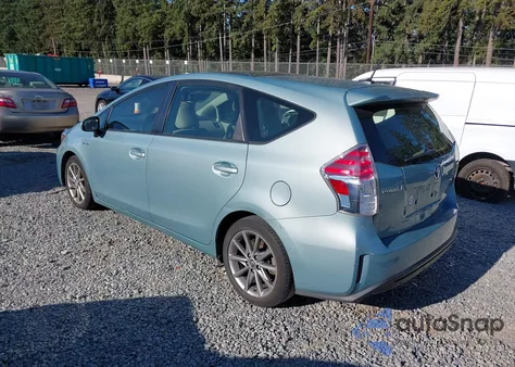 2016 Toyota Prius V z USA, uszkodzony, nr VIN JTDZN3EU2GJ055026